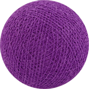 25 lose Baumwollballen (Magenta) unter Home & Living - Stimmungslichter - Baumwollball Lampen