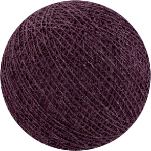 25 lose Baumwollballen (Rote Traube)