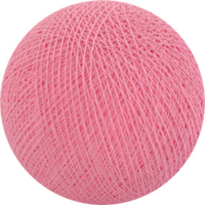 25 lose Baumwollballen (Zartes Rosa)