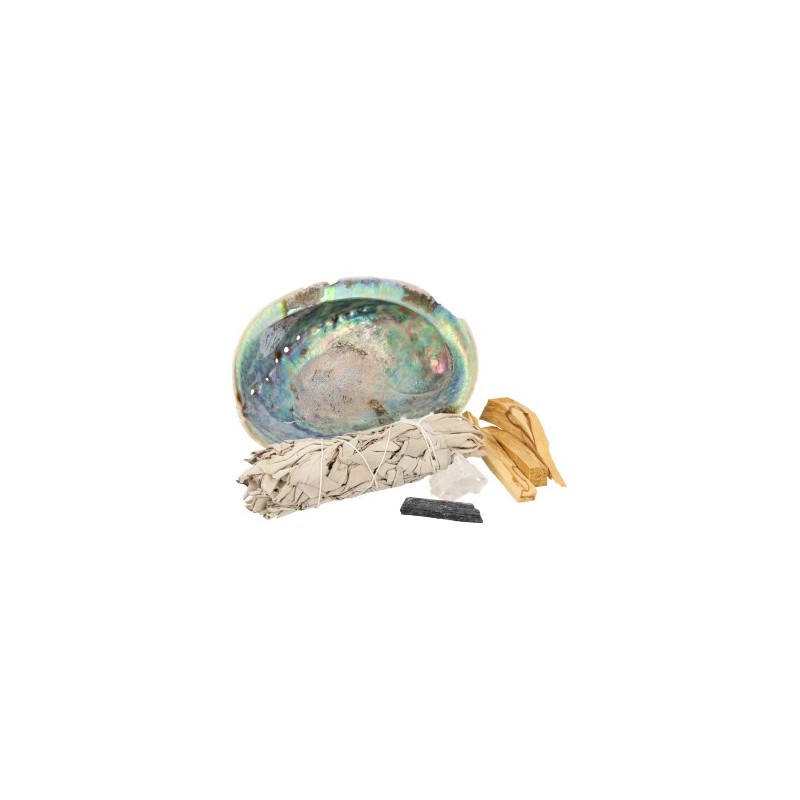 Abalone Smudge Set