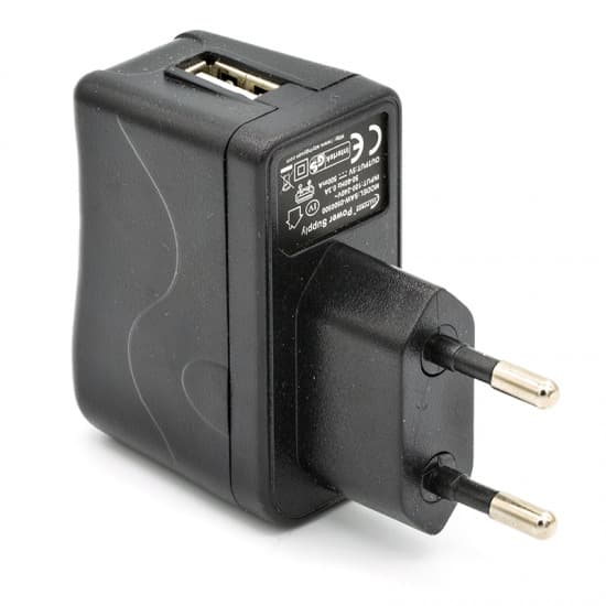 Adapter 5 Volt f-r USB-Kabel LED-Salzleuchten