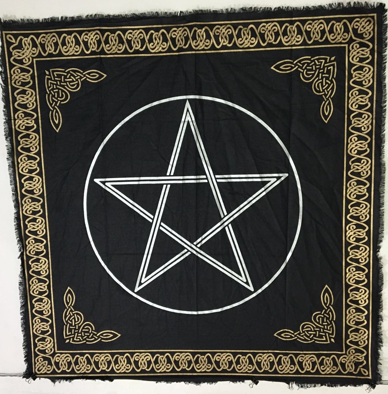 Altarkleid - Pentagramm (schwarz) unter Home & Living - Wandtuch - T?cher