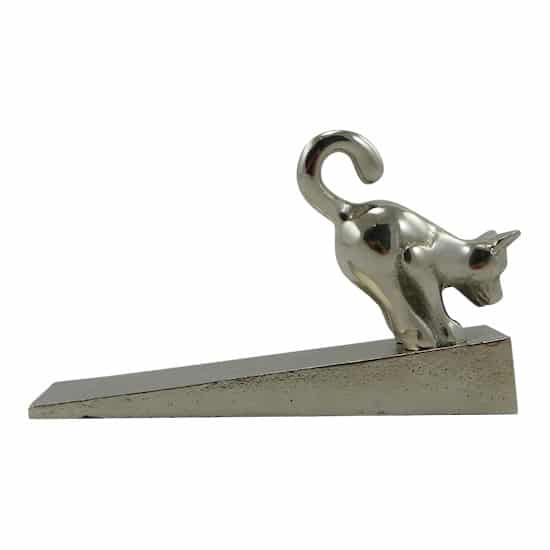 Aluminium T-rstopper Katze (15 cm)