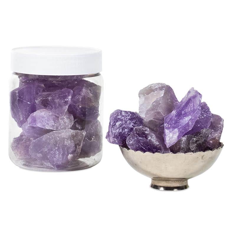 Amethyst Chips M in Dose (-650 Gramm) unter Edelsteine & Mineralien - Edelstein Arten - Rohe Edelsteine