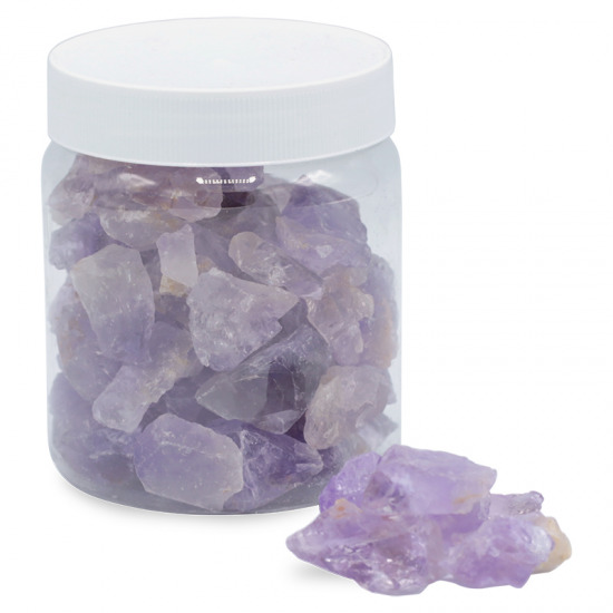 Amethyst Chips S in Dose (-650 Gramm) unter Edelsteine & Mineralien - Edelstein Arten - Rohe Edelsteine