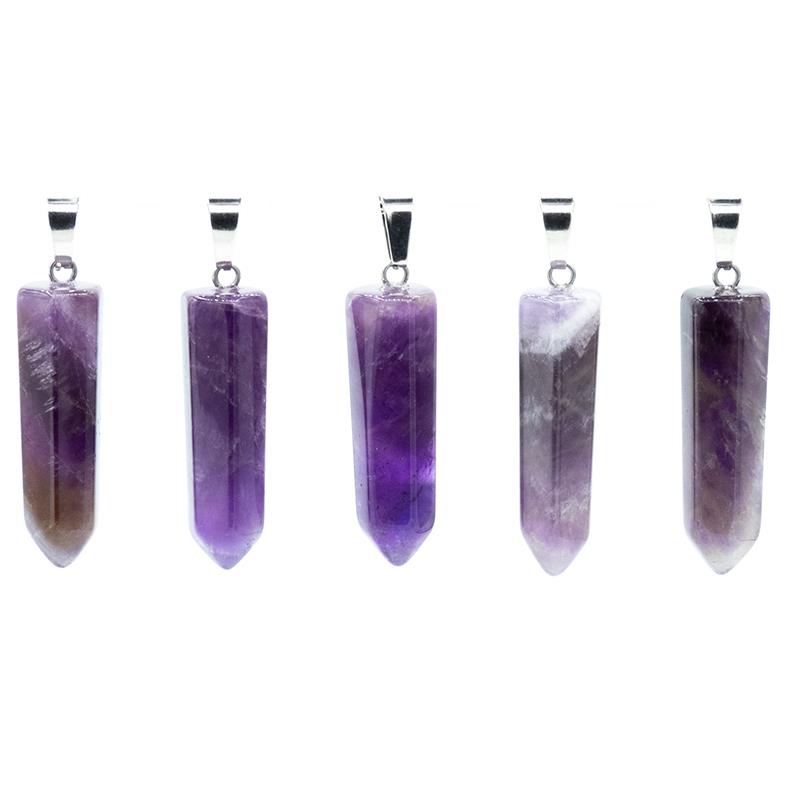 Anh-nger Amethyst facettiert unter Schmuck - Edelstein-Anh?nger