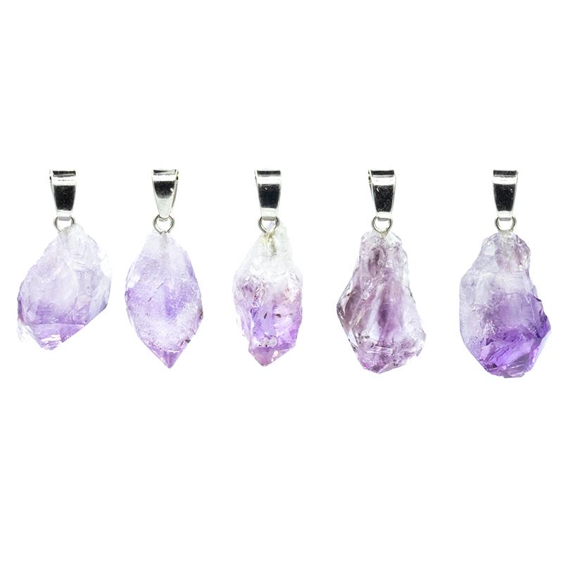 Anh-nger Amethyst roh