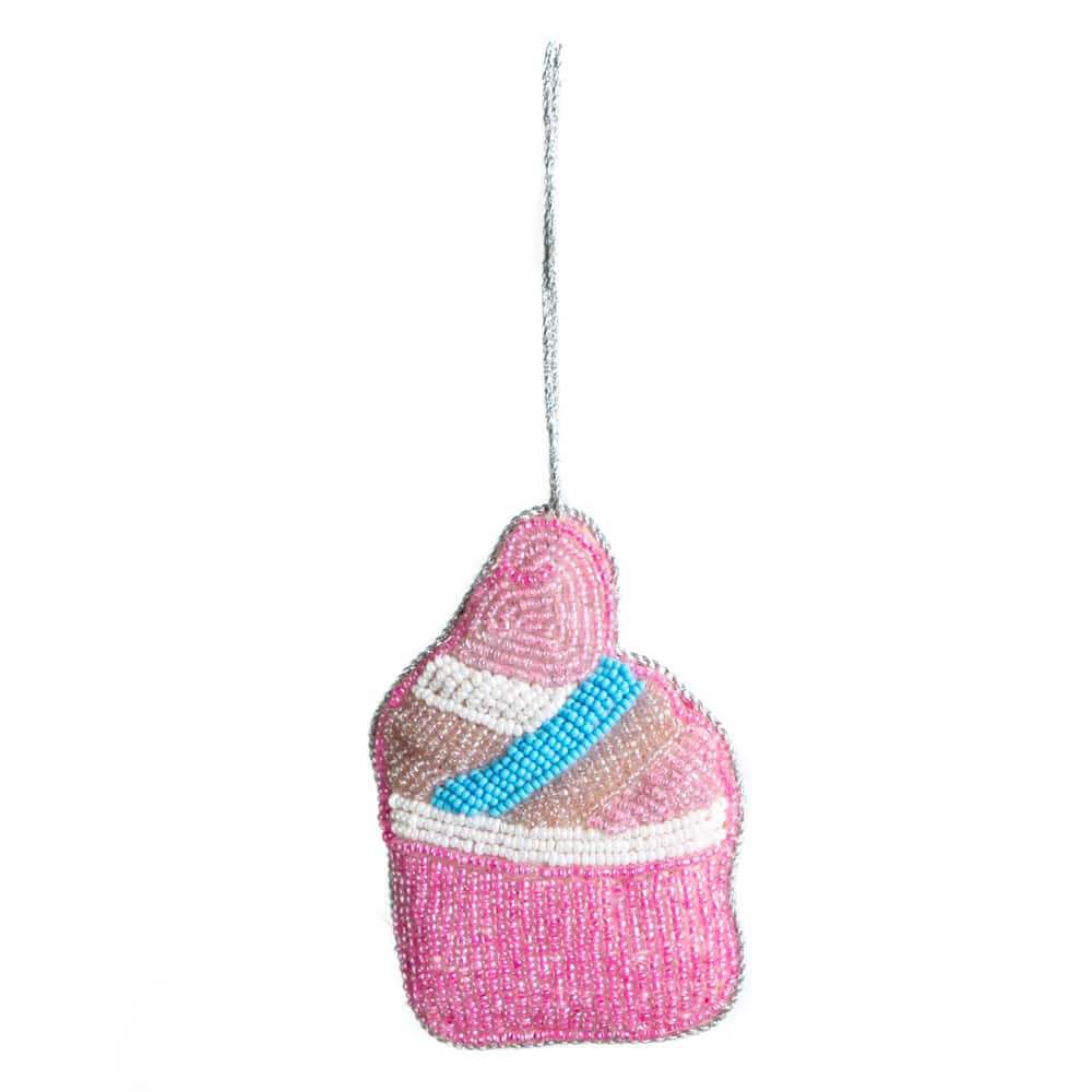 Anh-nger Ornament Traditionell Cupcake (18 cm)