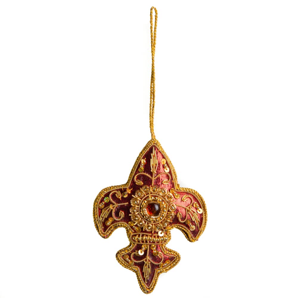 Anh-nger Ornament Traditionelles Kreuz Rot (18 cm)