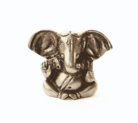 Appu Ganesh Messing Miniatur (4-5 cm)