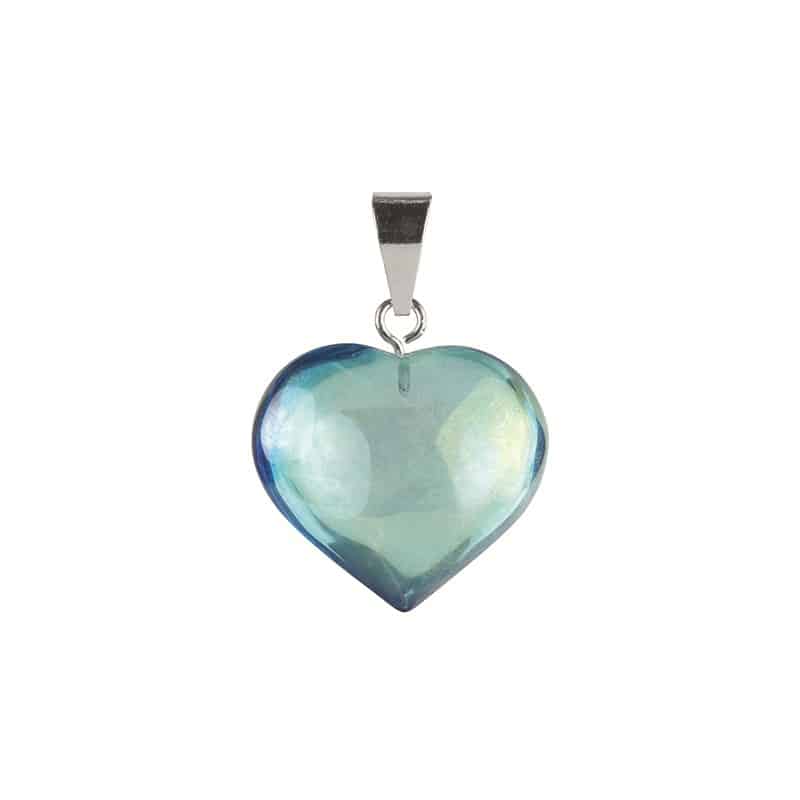 Aqua Aura Herz-Anh-nger unter Edelsteine & Mineralien - Edelstein Formen - Edelstein-Herzen - Schmuck - Edelstein-Anh?nger - Herzanh?nger - Schmuck - Edelstein-Anh?nger - Engel Anh?nger