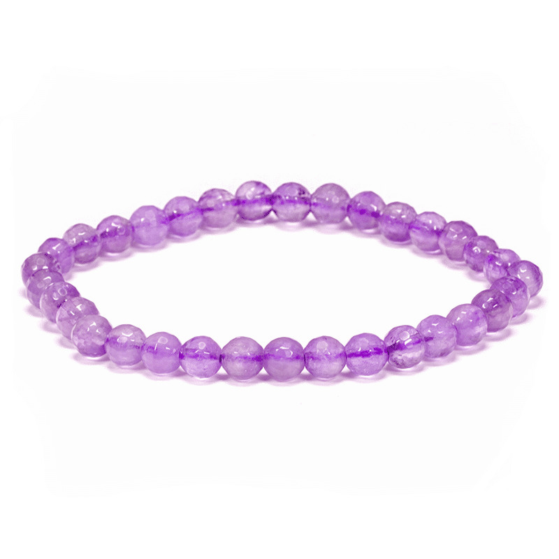 Armband Amethyst facettiert unter Schmuck - Edelstein-Armb?nder - Perlenarmb?nder