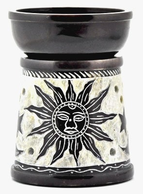 Aromabrenner - Sonnenmond unter Wellness - Duftstoffe - Aroma Diffusor - Aromabrenner - Wellness - Duftstoffe - ?l Verdampfer