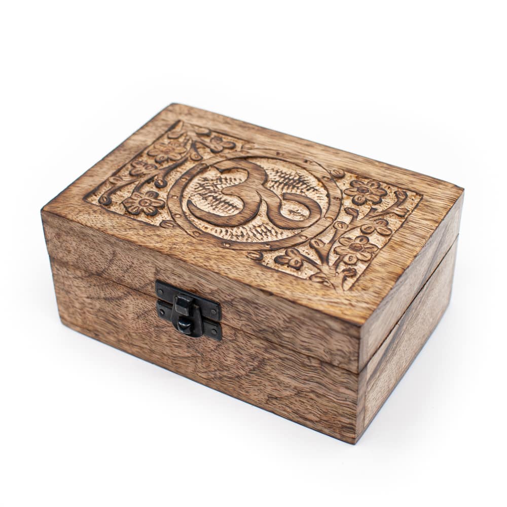 Aufbewahrungsbox Nachhaltiges Holz OM Handgefertigt (15 cm)