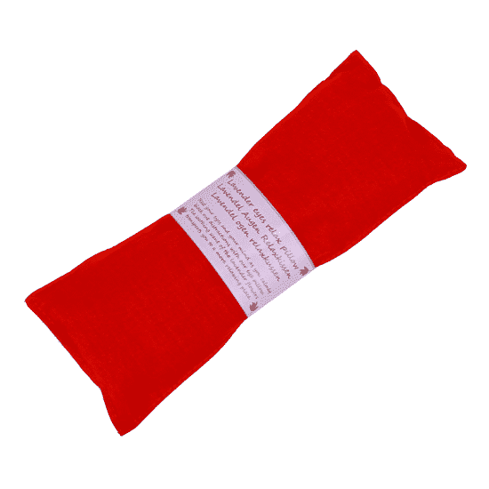 Augenkissen (Lavendelduft- rot)