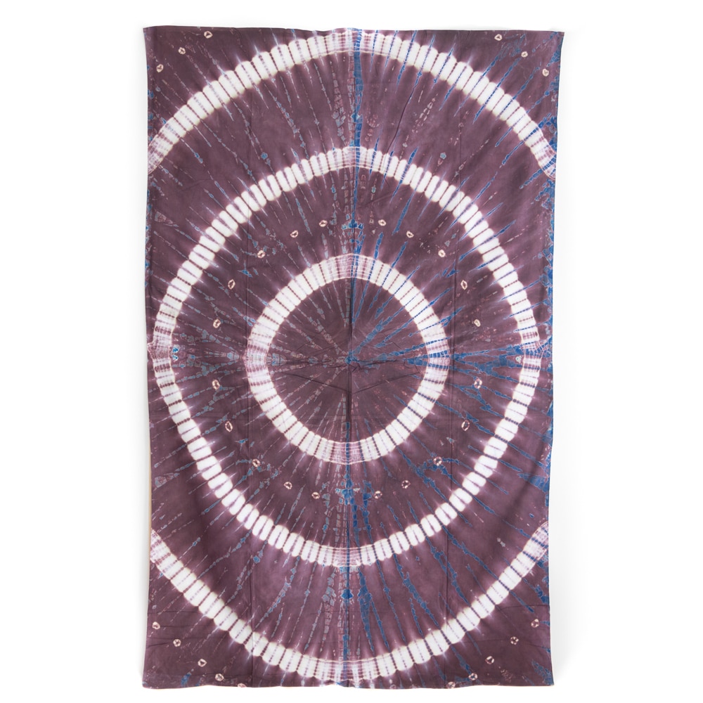 Authentisches Wandtuch Baumwolle mit Ringen (215 x 135 cm)