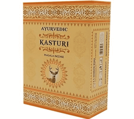 Ayurvedisches Masala-R-ucherst-bchen Kasturi Premium (12 Kartons)