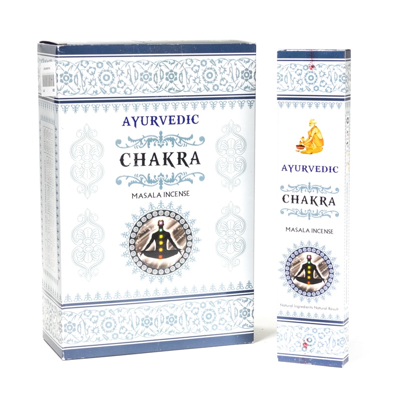 Ayurvedisches Masala Raucherst-bchen Chakra (12 Schachteln)