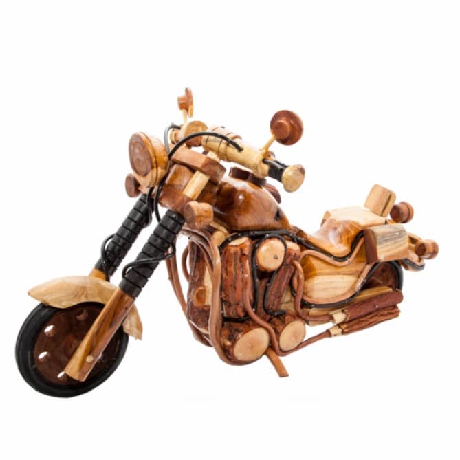 Bambus Harley Davidson Motorrad (52 cm) unter Home & Living - Dekoration & Atmosph?re