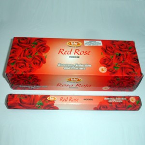 BIC Weihrauch Rote Rose (6er Pack)