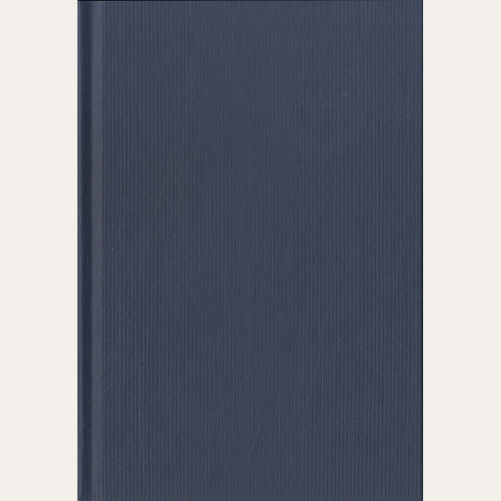 Blankes Notizbuch A5 Blau