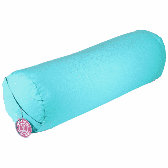 Bolster T-rkis rund Biobaumwolle (60 x 16 cm)