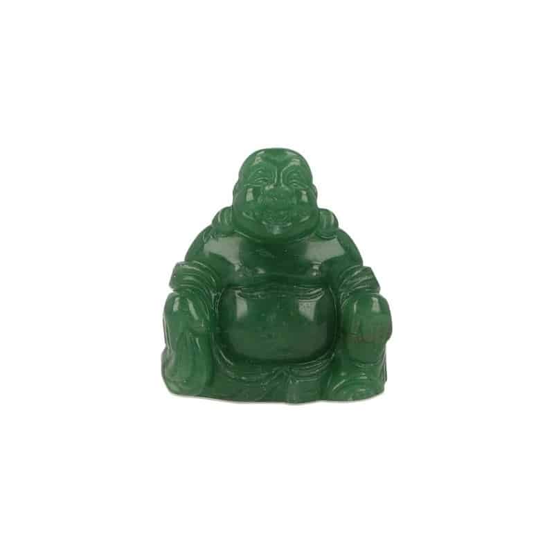 Buddha aus gr-nem Aventurin (5 cm)