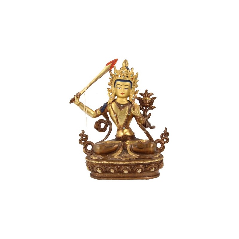 Buddha Manjushri (Modell 43 - 21 cm) unter Home & Living - Spirituelle Figuren - Buddha Figuren