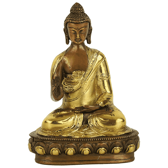 Buddha- Mudra der Lehre- zweifarbig - 20 cm