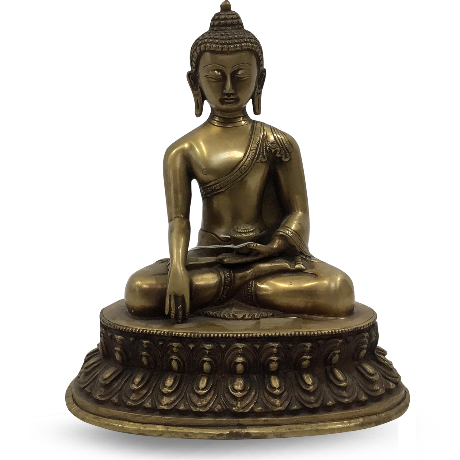 Buddha Sakyamuni auf Ovalenbasis - 25 cm