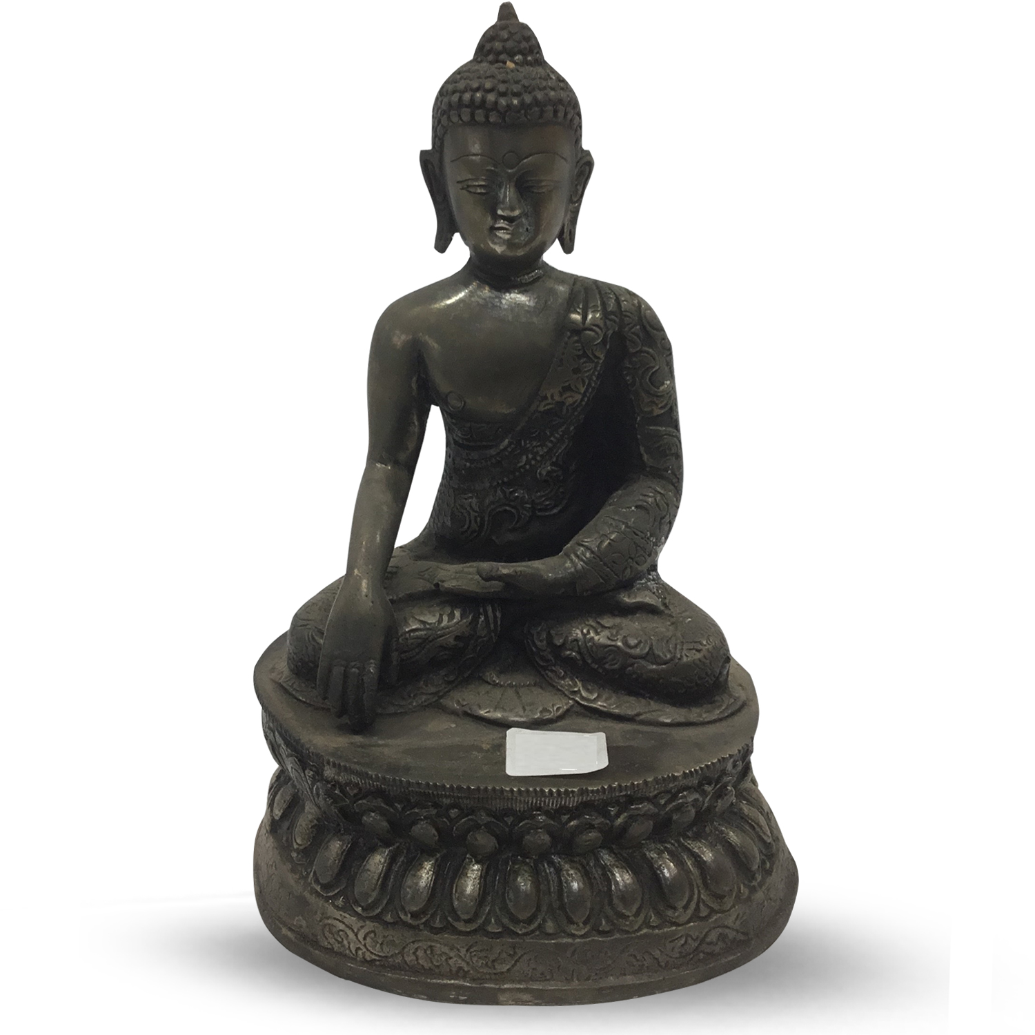Buddha Silberfarben - 20 cm