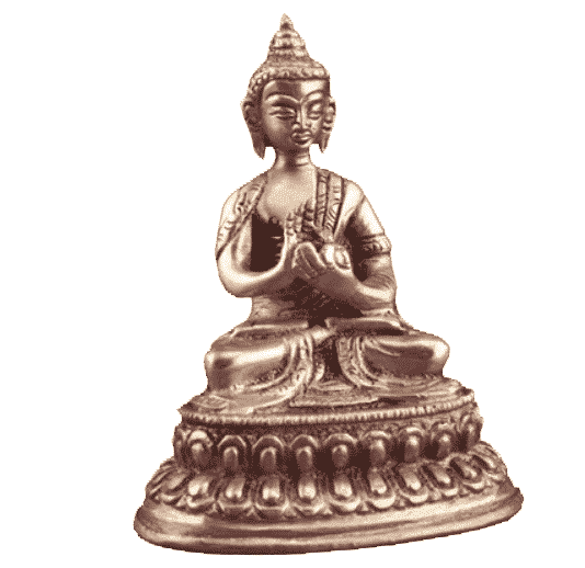 Buddha Vairochana Statue Miniatur - 10 cm