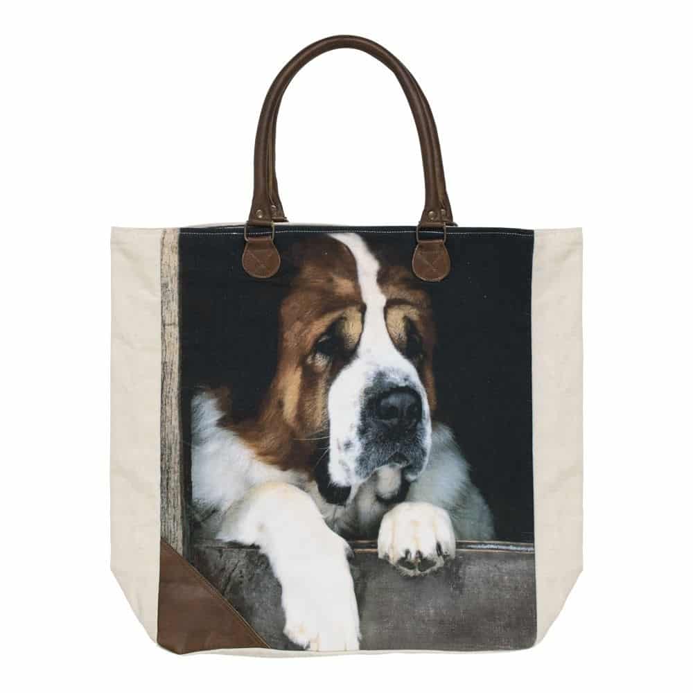 Canvas Shopper St- Bernard (44 x 40 cm)