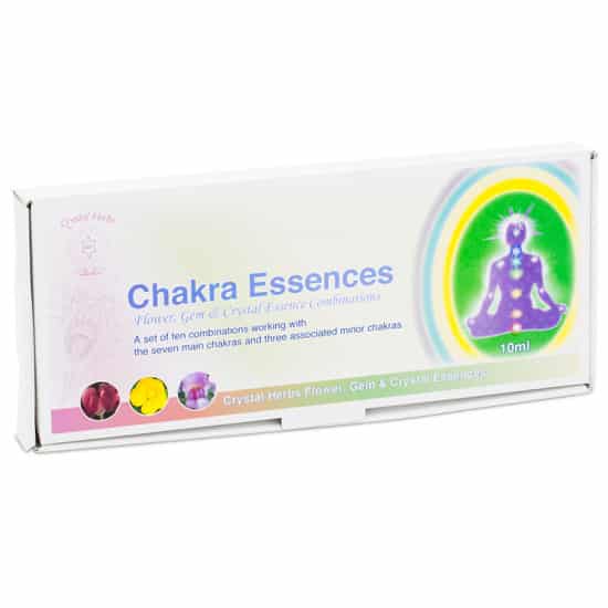 Chakra-Essenz - (Set mit 10 Flaschen)