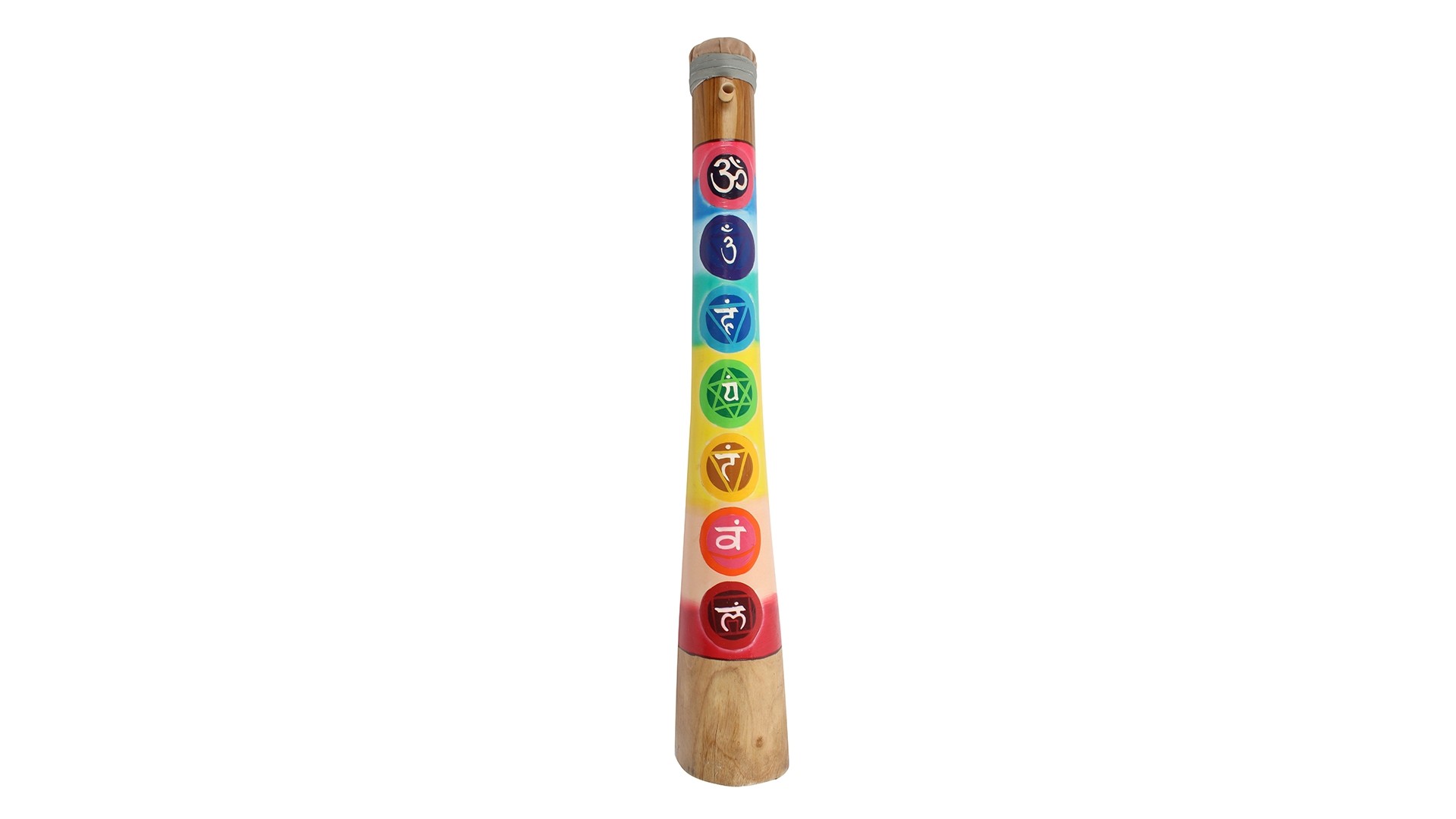 Chakra-Horn aus Holz