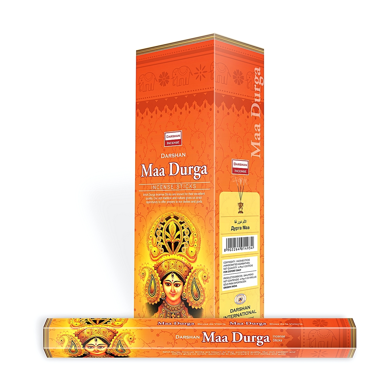 Darshan Weihrauch Maa Durga (6 Packungen)