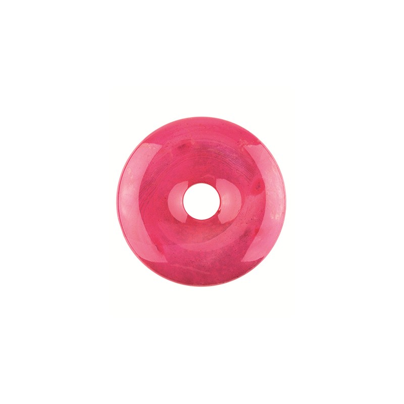 Donut Achat rot (30 mm)
