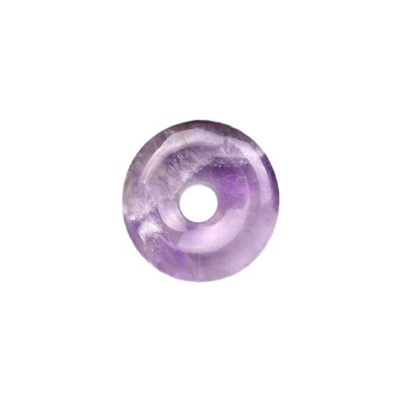 Donut Amethyst (30 mm) unter Schmuck - Edelstein-Anh?nger - Donut Anh?nger