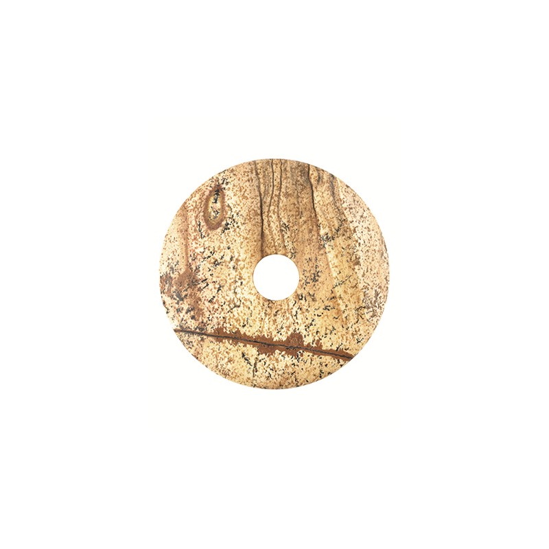 Donut Jaspis Landschaft (40 mm)