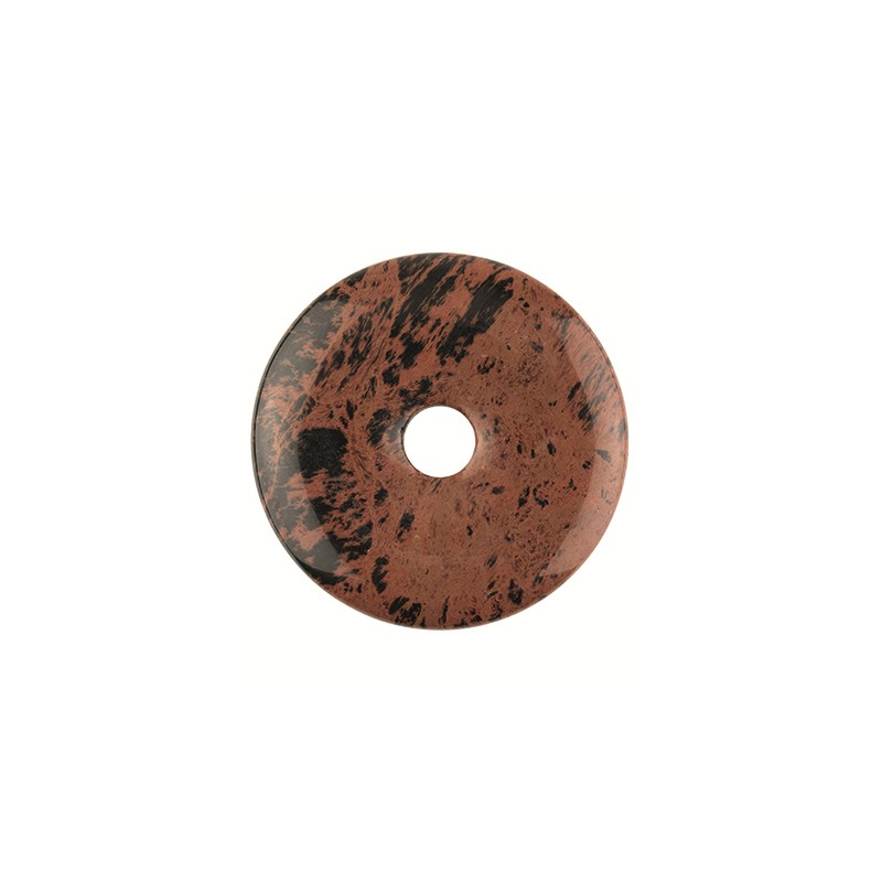 Donut Obsidian Mahagoni (30 mm) (1)