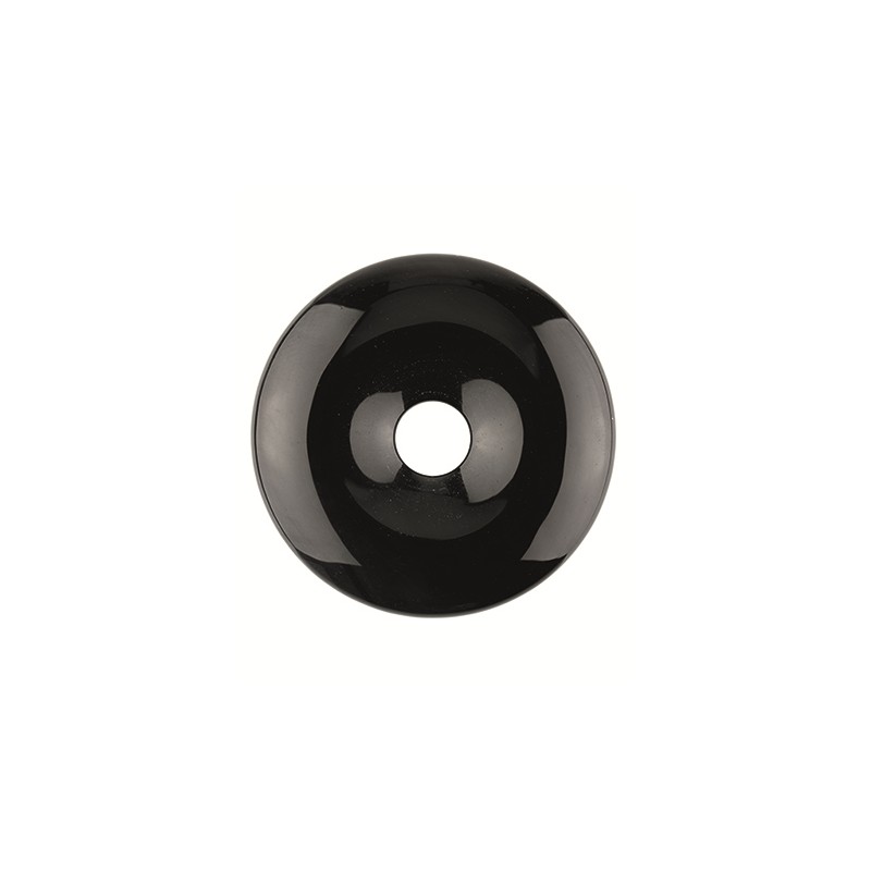 Donut Obsidian schwarz (50 mm)
