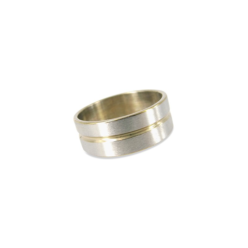 Edelstahlring (Gr-en 1b - 21 unter Schmuck - Herrenschmuck - Herrenringe - Schmuck - Herrenschmuck - Stahlringe