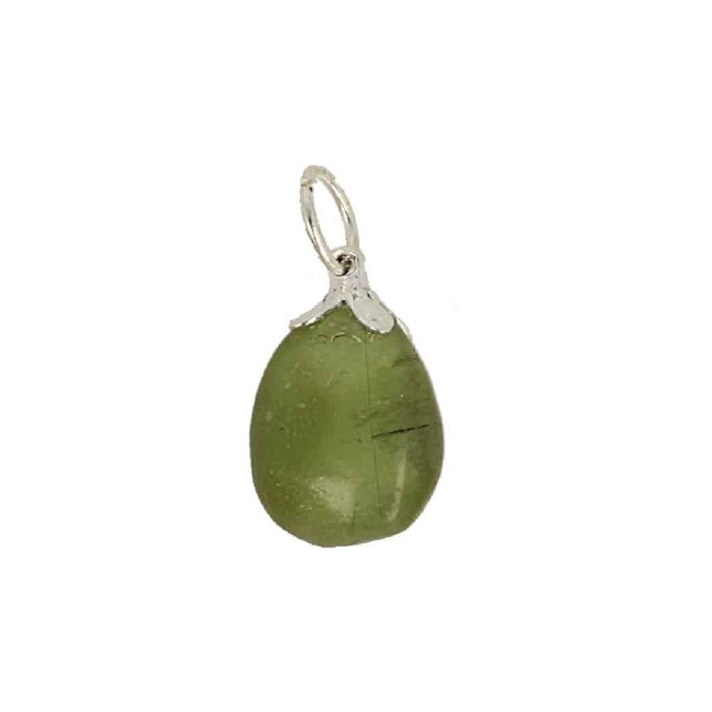 Edelstein-Anh-nger Peridot Schliff unter Schmuck - Edelstein-Anh?nger