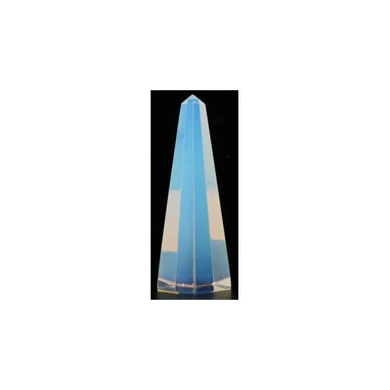 Edelstein in Form eines Obelisk Opalit (65 mm)