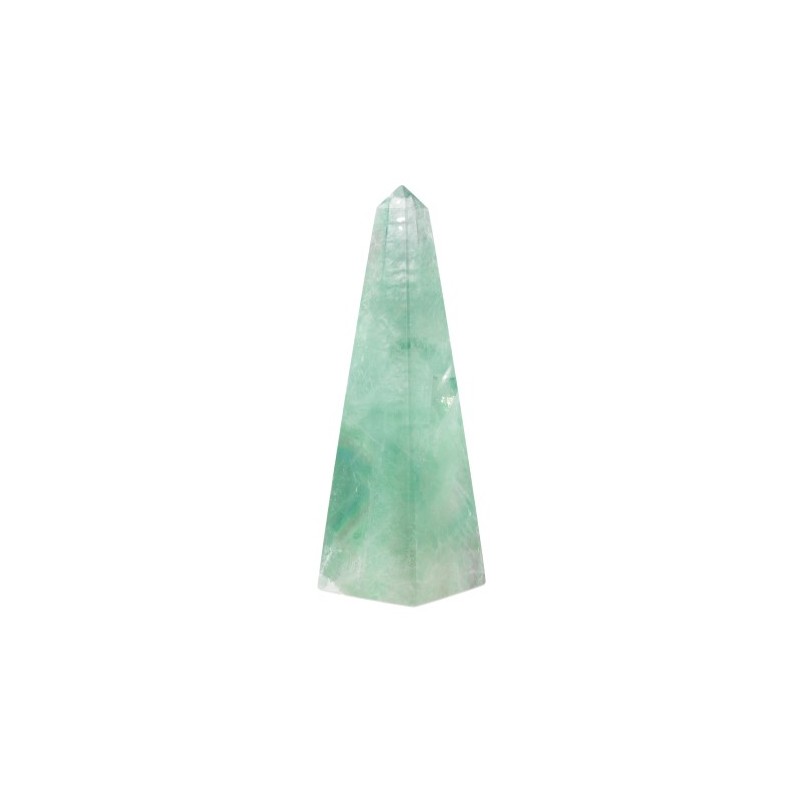 Edelstein in Obelisk-Fluorit (65 mm) Form (1)
