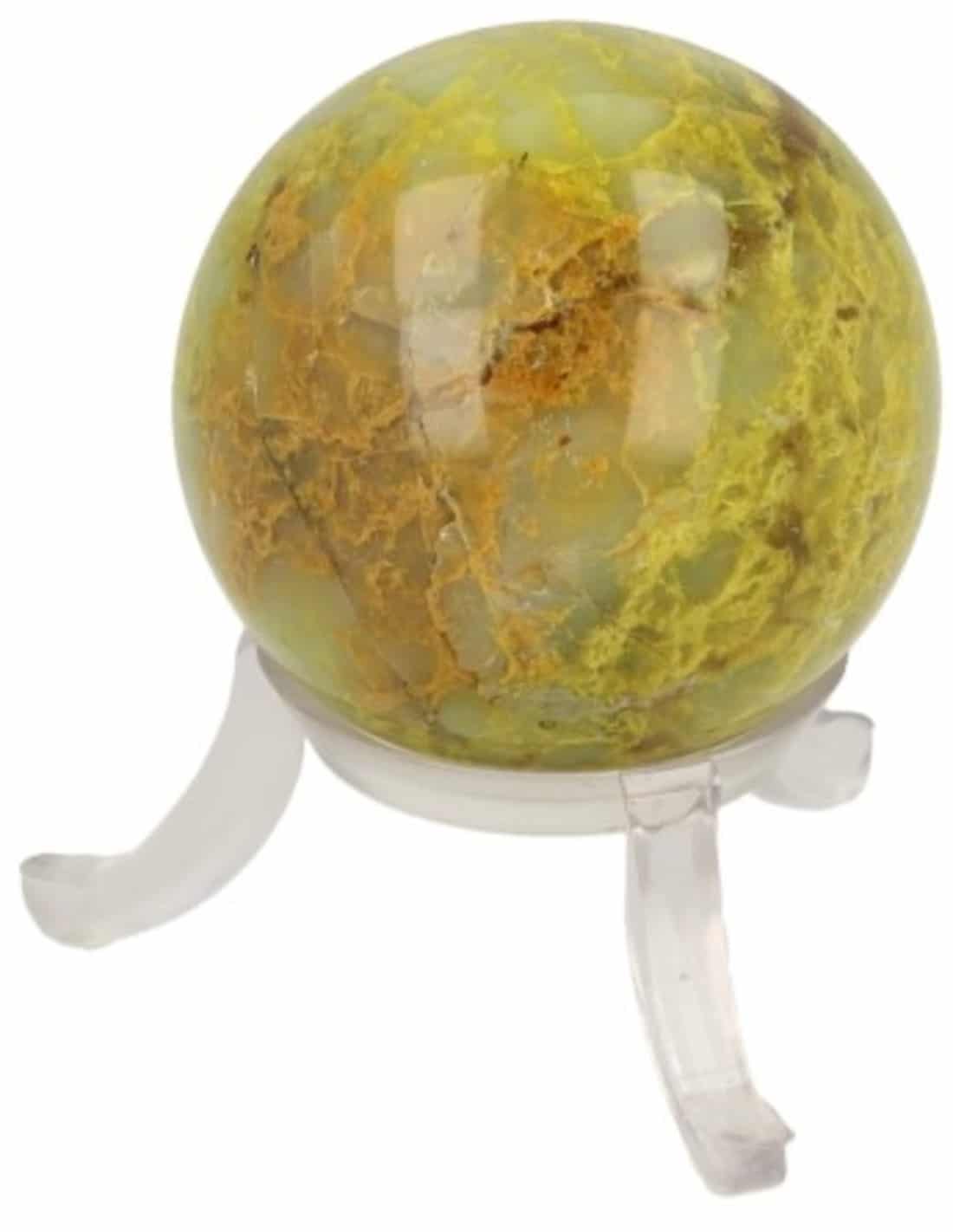 Edelstein Kugel Opal Gr-n (40 mm)