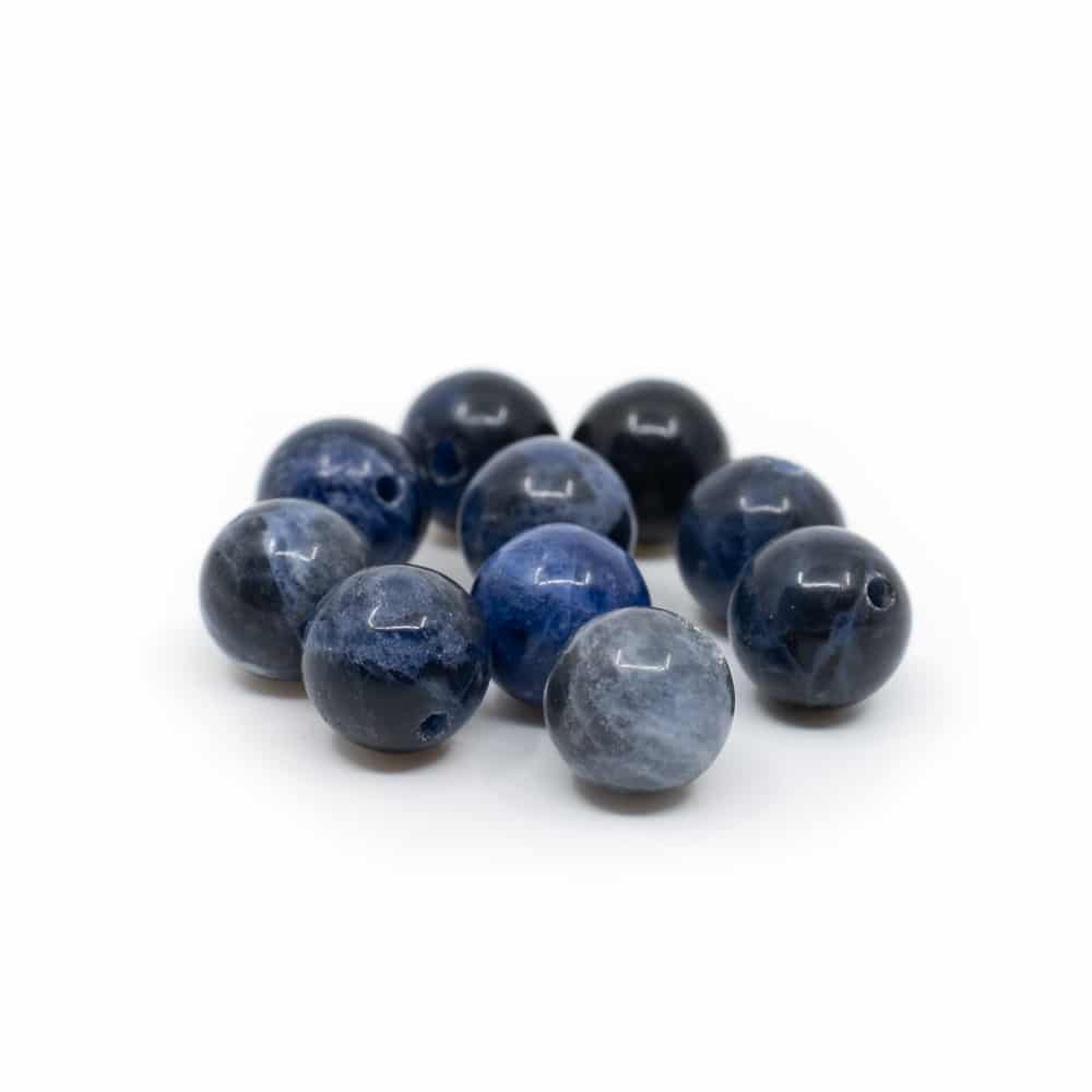 Edelstein Lose Perlen Neuer Sodalith - 10 St-ck (8 mm) unter Schmuck - Perlen & Schn?rmaterial - Edelstein Perlen