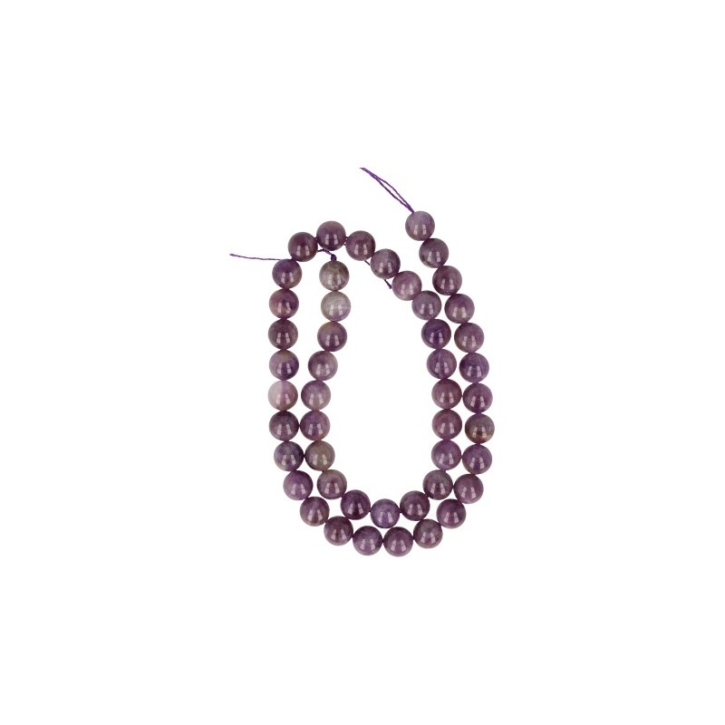 Edelstein Perlen-Strang Amethyst (8 mm)