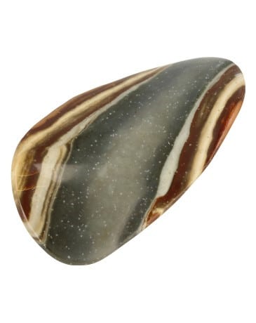 Edelstein Pringle Jaspis Polychrom (7 cm)