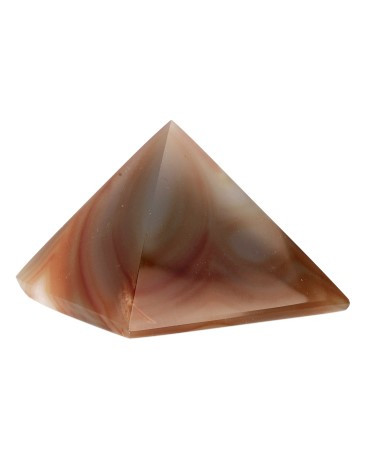 Edelstein-Pyramide Achat Natur (60 mm)